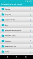 HD Video Player : All Format الملصق
