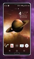 Saturn Live Wallpaper captura de pantalla 2