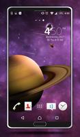 Saturn Live Wallpaper syot layar 3