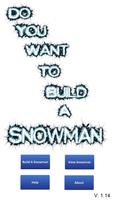 Do You Want To Build A Snowman Affiche