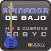 Afinador de Bajo 4 y 5 cuerdas