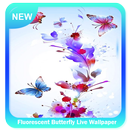 Fluorescent Butterfly Wallpaper APK