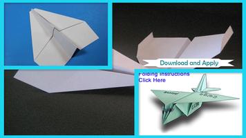 Avions en papier origami capture d'écran 1