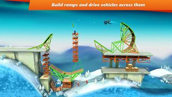 Bridge Constructor Stunts FREE الملصق