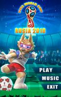 Poster Head Soccer Russia 2018