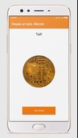 Heads or Tails — Toss Bitcoin. Yes or No. 截圖 1