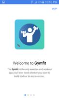 GYMFIT  - Gym Fitness Tracker & Trainer Affiche