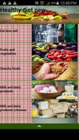 Healthy diet new الملصق