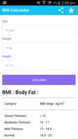 BMI Calculator and Weight Loss plakat