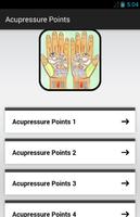 Acupressure Points Affiche