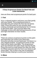 Acupressure Points capture d'écran 2