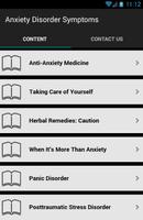 Anxiety Disorder Symptoms स्क्रीनशॉट 1