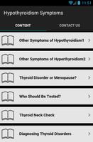 Hypothyroidism Symptoms screenshot 1