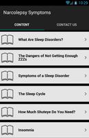 Narcolepsy Symptoms تصوير الشاشة 1