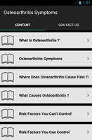 Osteoarthritis Symptoms capture d'écran 1