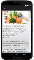 برنامه‌نما Diabetes Diet عکس از صفحه