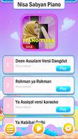 Deen Assalam Piano Tiles - Nisa Sabyan Affiche