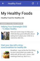 Healthy Food Apps capture d'écran 3