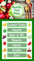 Healthy Food Plans poster
