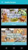 100+ Healthy Recipes Plakat