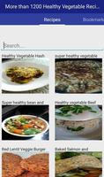 Healthy Vegetable Recipes 📘 Cooking Guide ภาพหน้าจอ 1