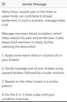 Home Remedies for Breast Tenderness captura de pantalla 2