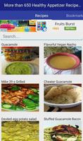 Healthy Appetizer Recipes 📘 Cooking Guide capture d'écran 1