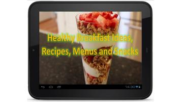 Healthy Breakfast Ideas, Recipes, Menus and Snacks capture d'écran 3