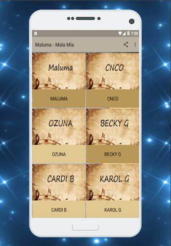 Download Maluma - Mala Mia Mp3 latest 1.0 Android APK