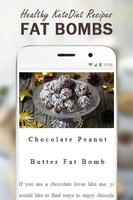 پوستر Healthy KetoDiet Recipes - Fat Bombs Food