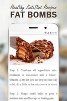 Healthy KetoDiet Recipes - Fat Bombs Food screenshot 1