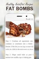 Healthy KetoDiet Recipes - Fat Bombs Food 스크린샷 1