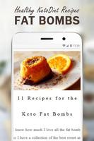 Recetas sanas de KetoDiet - Fat Bombs Food captura de pantalla 2