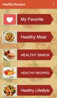 Healthy Recipes Affiche