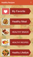Healthy Recipes Plakat
