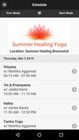 Summer Healing Yoga Affiche