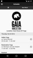 GAIA House of Yoga الملصق