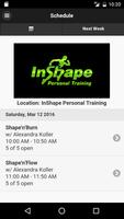 InShape Personal Training โปสเตอร์