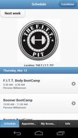 THE FITT PIT Boston الملصق