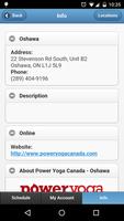 Power Yoga Canada Oshawa capture d'écran 2