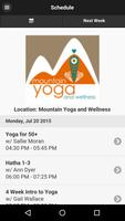 Mountain Yoga & Wellness Poster