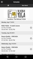 The Retreat YOGA poster