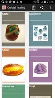 Healing stones(crystaltherapy) plakat