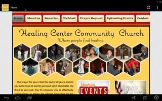 HealingCenter Community Church Ekran Görüntüsü 1