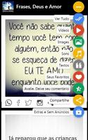 Frases, Deus e Amor syot layar 1