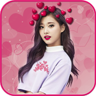 Heart Crown photo editor Camera icon