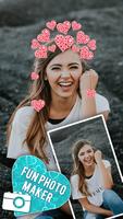 Heart Crown Photo Editor - Heart Filter Effect poster