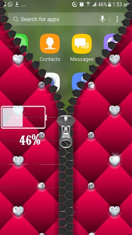 heart lock screen plus