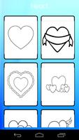 Heart Coloring Pages اسکرین شاٹ 1