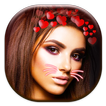 Heart Crown Photo Editor With Kawaii Stickers